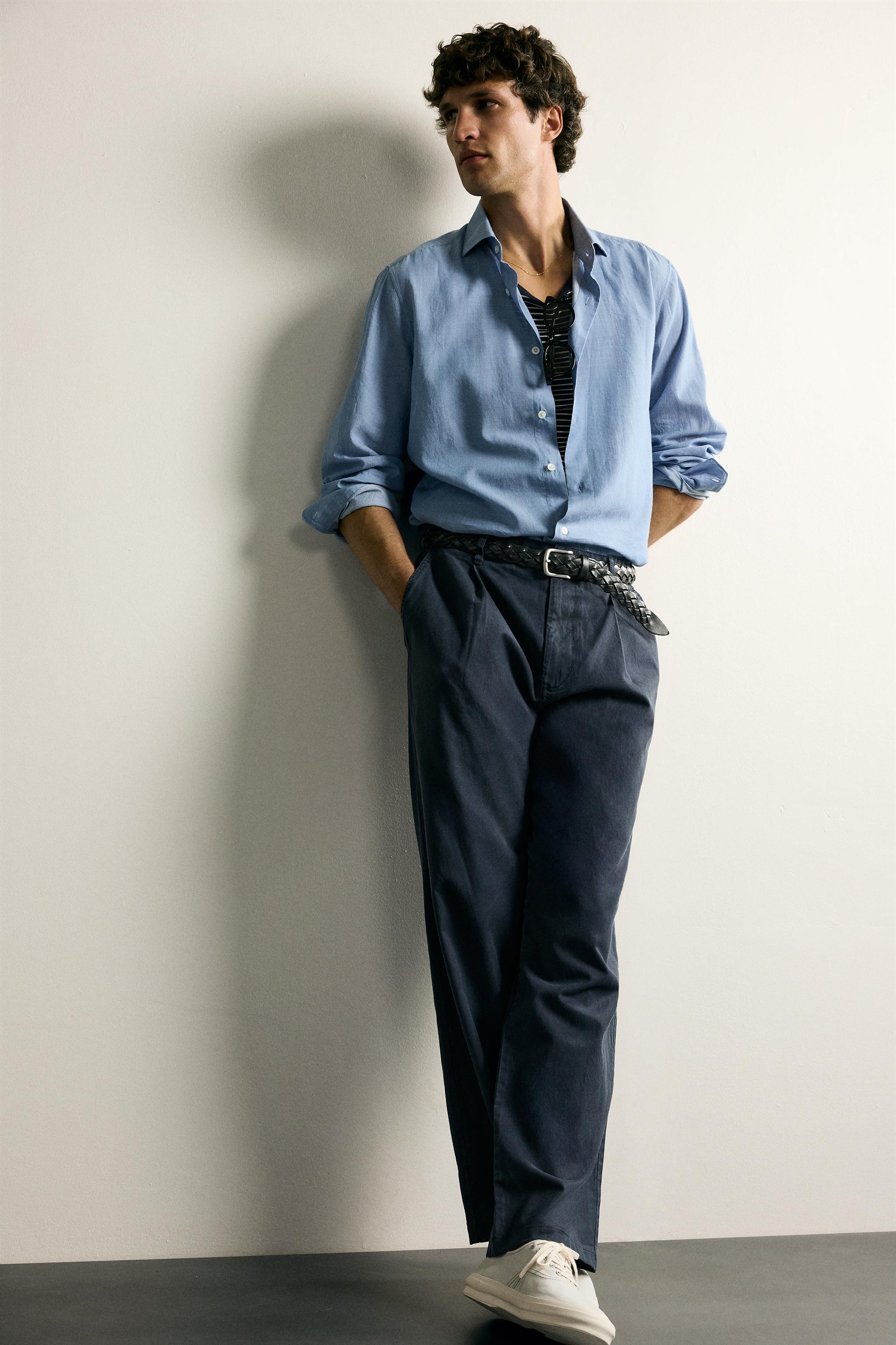 REGULAR FIT VOILE SHIRT
